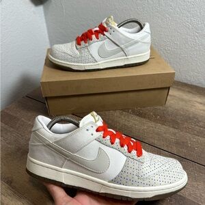 Nike Dunk Low Premium Multi Colorful Polka Dots Womens Size 9 (318639-111)